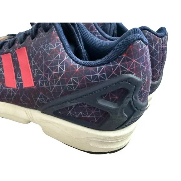 Adidas Torsion Womens Sneakers Navy/Pink Size 6 Athletic Running Shoes Geometric - Picture 11 of 16